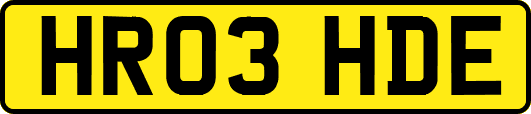 HR03HDE