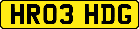 HR03HDG