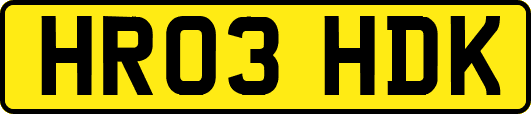 HR03HDK