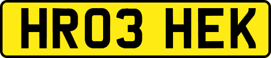 HR03HEK