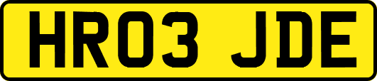 HR03JDE