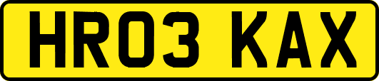 HR03KAX