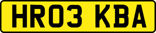 HR03KBA