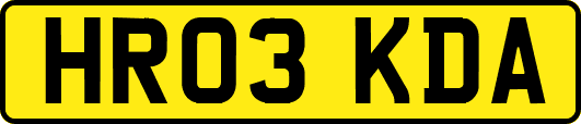HR03KDA