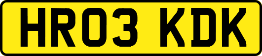 HR03KDK