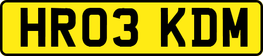 HR03KDM