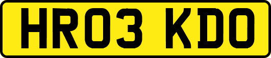 HR03KDO
