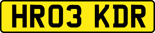 HR03KDR