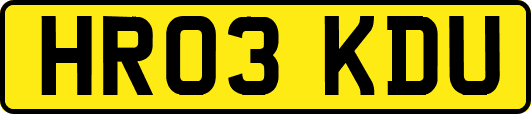 HR03KDU