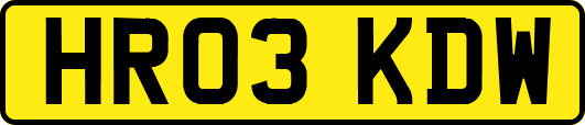 HR03KDW