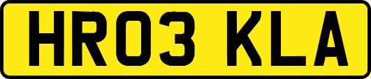 HR03KLA