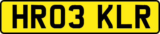 HR03KLR