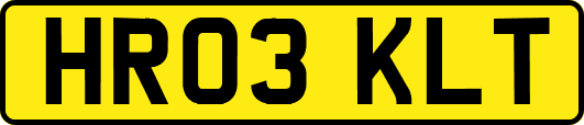 HR03KLT