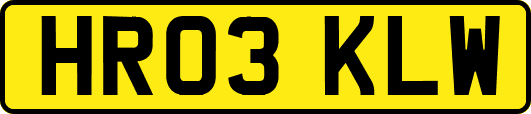 HR03KLW