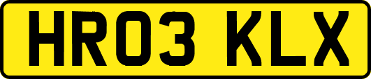 HR03KLX