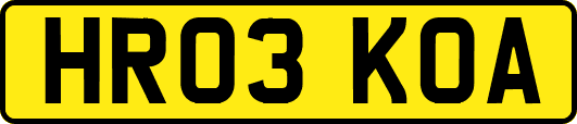 HR03KOA