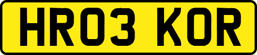 HR03KOR