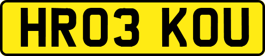 HR03KOU