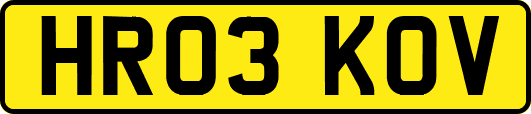 HR03KOV