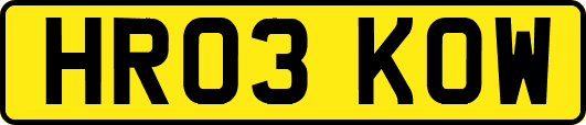 HR03KOW