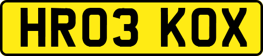 HR03KOX