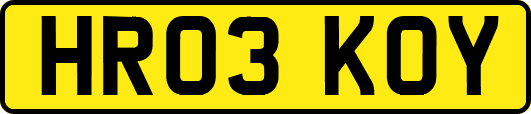 HR03KOY