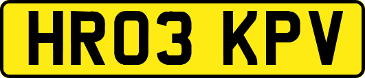 HR03KPV