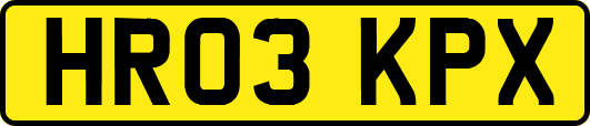 HR03KPX