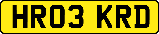 HR03KRD
