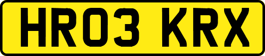 HR03KRX