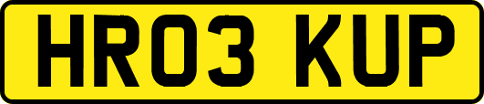 HR03KUP