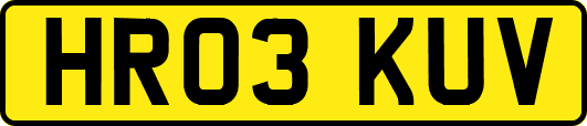 HR03KUV