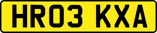 HR03KXA