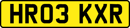 HR03KXR