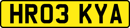 HR03KYA