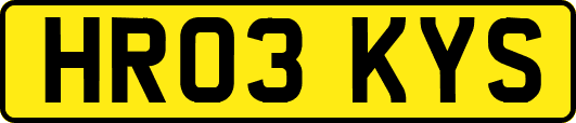 HR03KYS