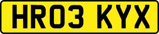 HR03KYX
