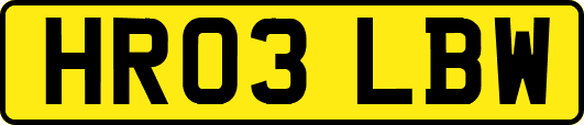 HR03LBW