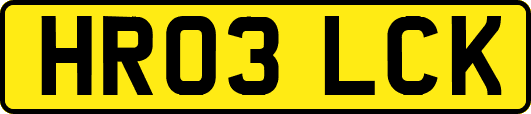 HR03LCK