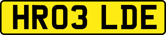 HR03LDE