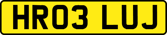 HR03LUJ