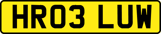 HR03LUW