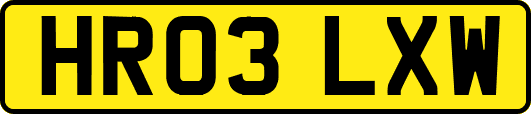 HR03LXW