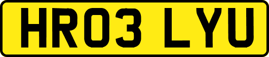 HR03LYU