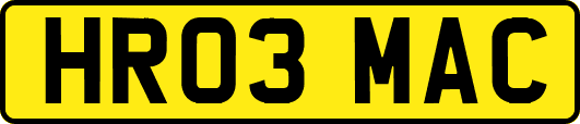 HR03MAC