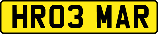 HR03MAR