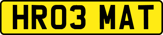 HR03MAT