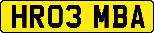 HR03MBA