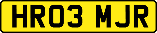 HR03MJR