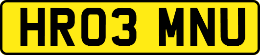 HR03MNU
